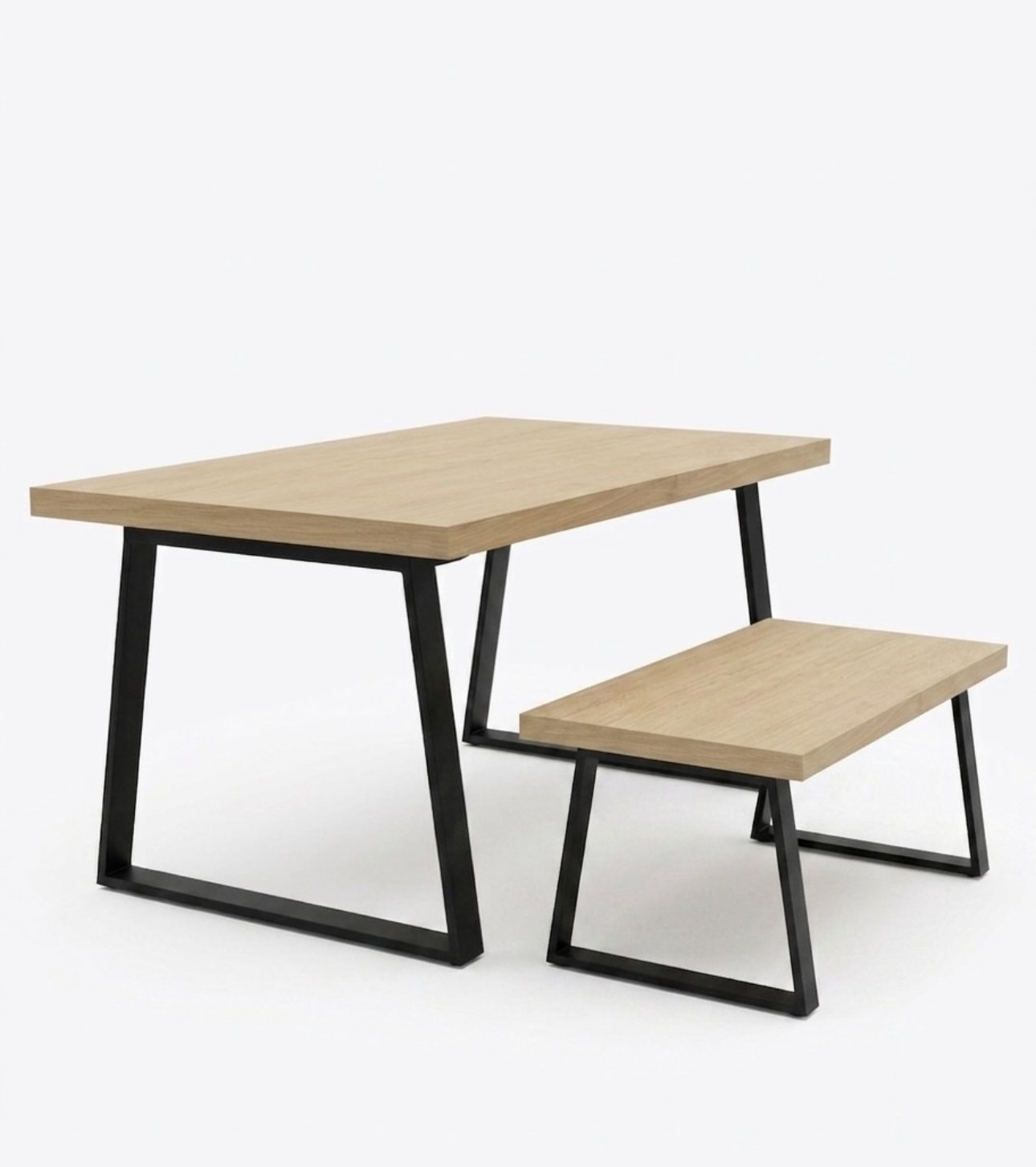 Stolik kawowy Loft trapez