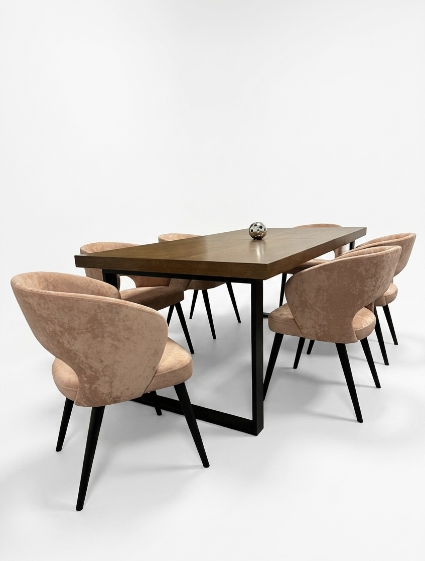 Zestaw stół Loft + krzesła Less ll